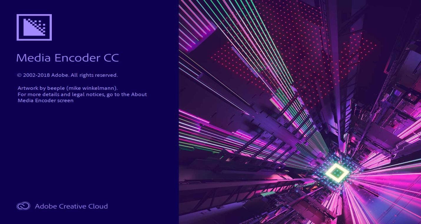 Adobe Media Encoder CC 2019