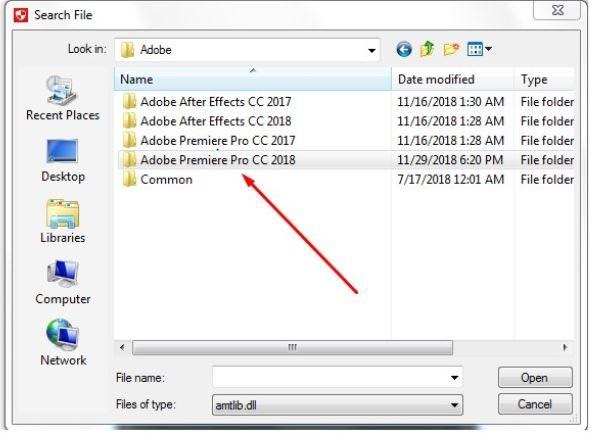 giải nén cho file Adobe Premiere Pro CC 2018