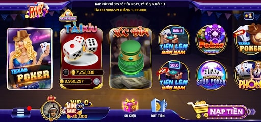Rikvip - Cổng game đổi thưởng cực chất 2021 rikvip 1